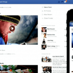 New News Feed release design announced by Facebook on March 7, 2013.